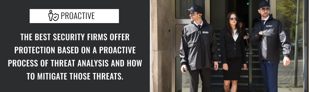 The best security offers protection based on proactive processes