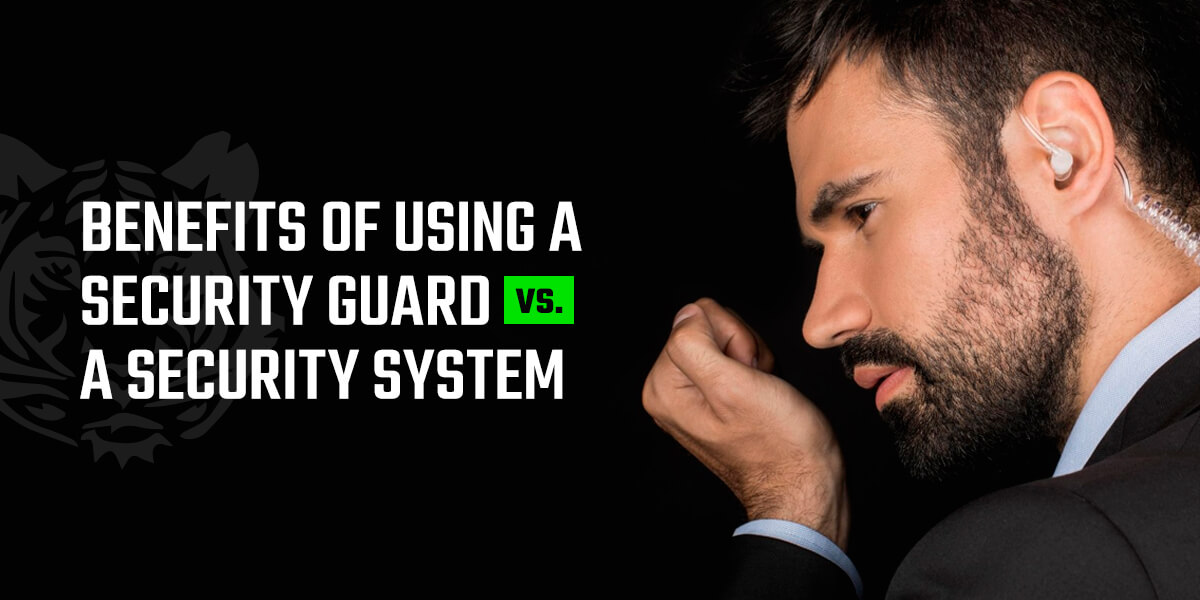 benefits of using a security guard vs a security system